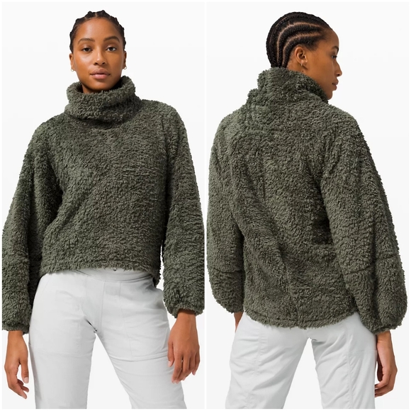 warm restore sherpa pullover